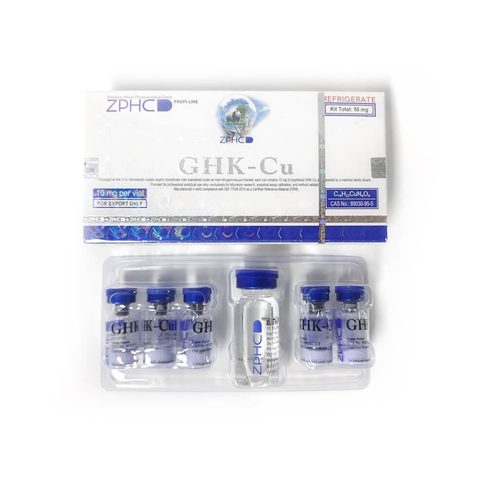 GHK-Cu ZPHC — 50 mg KIT (5 vials × 10 mg)