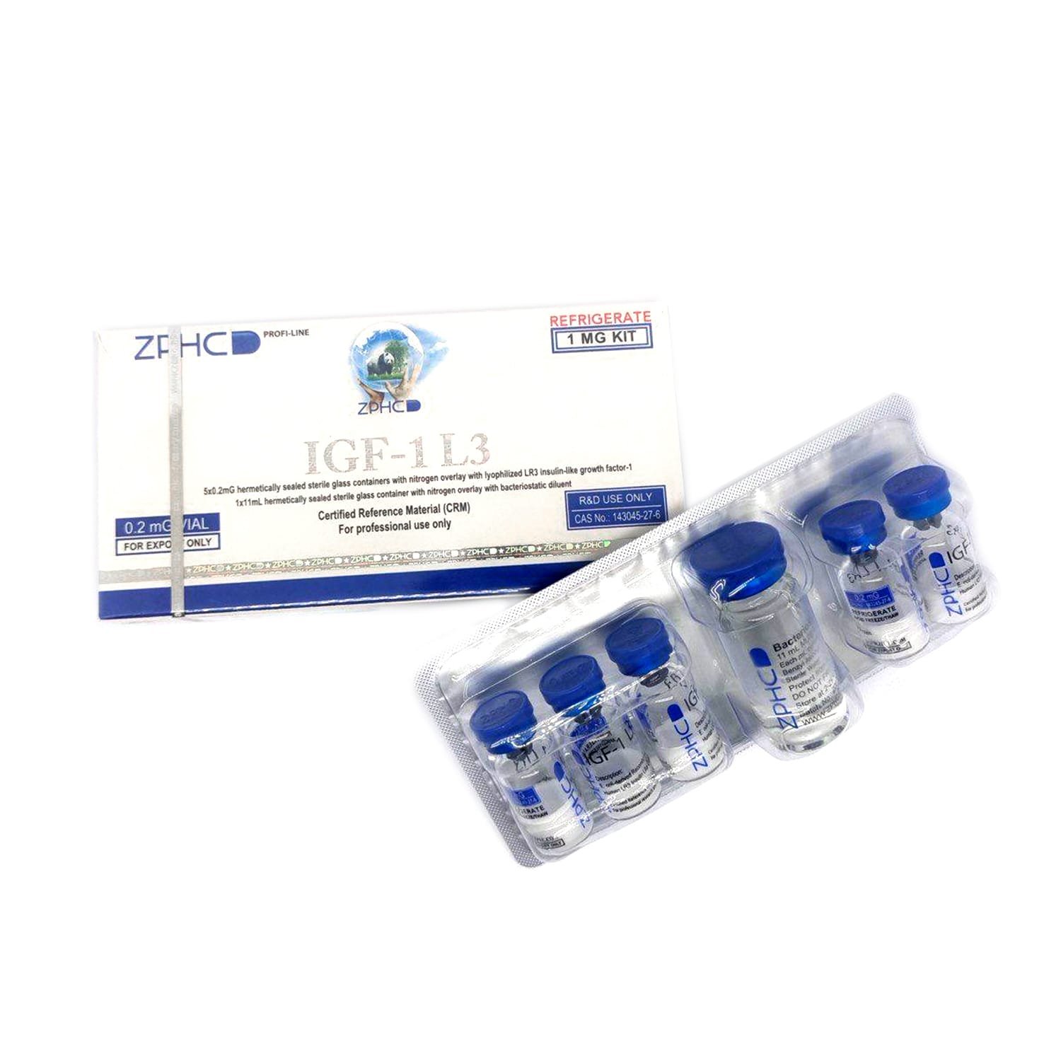 IGF-1 LR3 ZPHC — 1 mg (5 vials × 0.2 mg) - Image 3